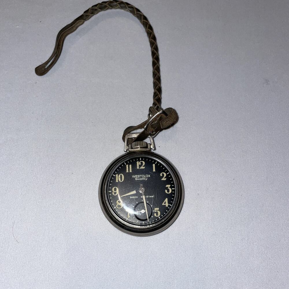 Westclox Working Pocket Watch